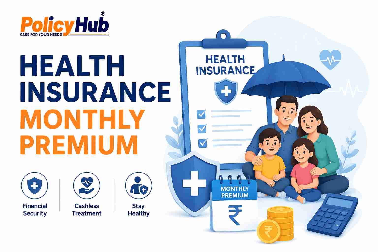 HEALTH INSURANCE MONTHLY PREMIUM